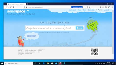 sendspace|Sendspace for Webware .